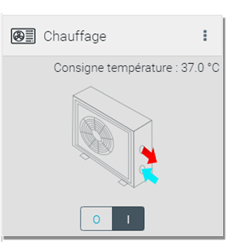 tuile chauffage